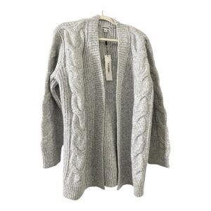 Vigoss Open-Front Cable Knit Cardigan – Size XXL
